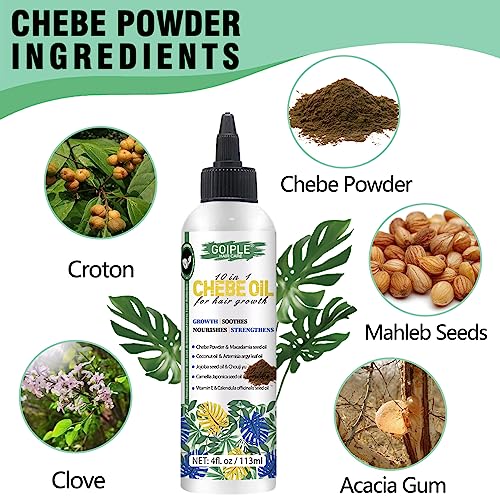 Chebe Oil Moisturizer and Hair Growth Powder Set 2 Piece Bundle - Image 2