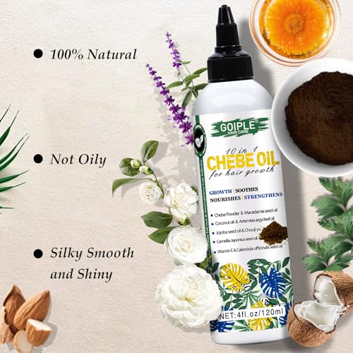 Chebe Oil Moisturizer and Hair Growth Powder Set 2 Piece Bundle - Image 3