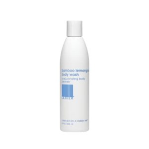 LATHER Bamboo Lemongrass Hydrating Body Wash, 8 Fl Oz