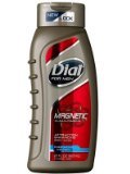 Dial Men Magnetic Pheromone Body Wash 21 oz Refreshing Scent
