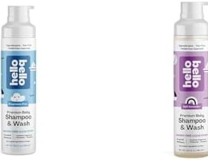 Hello Bello 2-Pack Hypoallergenic Shampoo and Body Wash 10 fl oz