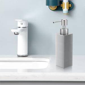 Brushed Nickel Stainless Steel Soap Dispenser, 8.5 Oz - Image 9