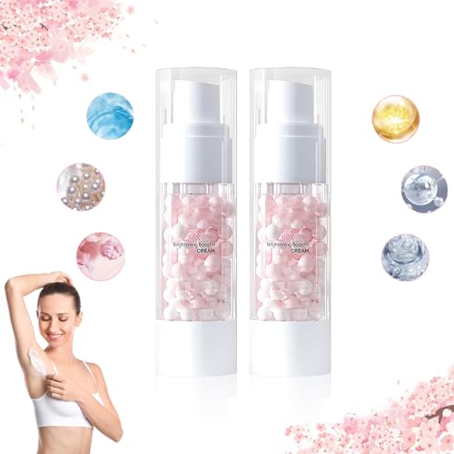 2PCS Brightening Underarm Cream with Pearl Capsules