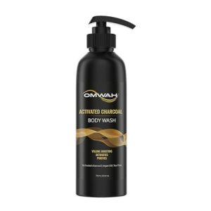 OMWAH Charcoal, Argan Oil & Tea Tree Body Wash 23.66 oz