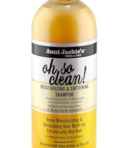 Aunt Jackie's Rich 12 oz Deep Moisturizing Shampoo for Healthy Curls