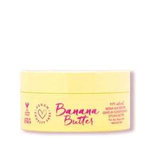 Coily Banana Butter Vegan Leave-in Conditioner 97% Natural 8oz