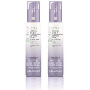 GIOVANNI 2chic Leave-In Elixir, Tsubaki & White Tea, 4oz (2 Pack)