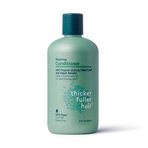 Thicker Fuller Hair Repairing Conditioner 12 Oz for Volume and Strength