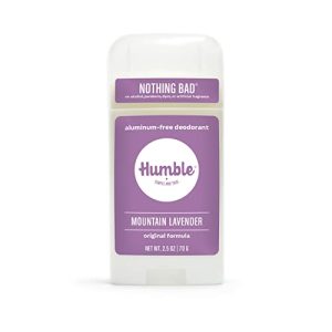 HUMBLE BRANDS Aluminum-free Lavender Deodorant, Long Lasting