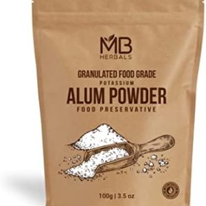 MB Herbals Alum Powder 100g for Pickling & Mordant