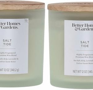 Set of 2 Better Homes & Gardens 12oz Salt Tide Candles