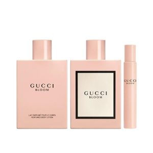Gucci Bloom Travel Set: 3.3Oz EDP & Body Lotion