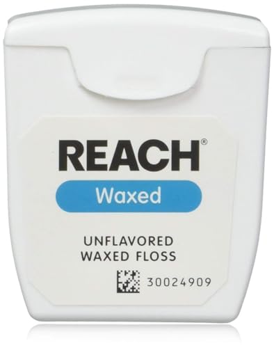 Reach Unflavored Waxed Dental Floss, ADA Accepted, 55 yds (3-Pack) - Image 9