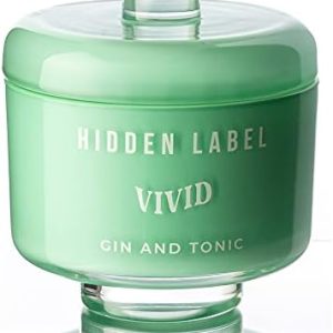 Hidden Label Gin & Tonic Soy Candle Set, 8.1oz