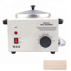 Single Pot Wax Warmer with Adjustable Temp & Sticks