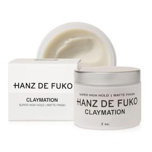 Hanz de Fuko Claymation ? Men?s Hair Clay, 2 oz