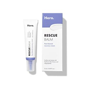 Hero Cosmetics Rescue Balm: Post-Blemish Recovery Cream (15 ml)