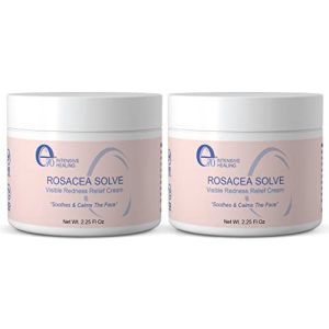 Organic Rosacea Relief Redness Soothing Moisturizer Cream 2-Pack