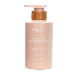 300mL Beige Hair Thickening Conditioner for Dry Hair, Enhanced Volume