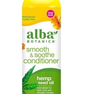 Alba Botanica Smooth & Soothe Conditioner, 12 Oz, Cannabis Oil