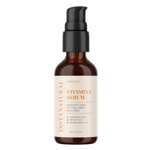 InstaNatural Vitamin C Serum: Brightens, Hydrates, Anti-Aging 1 Oz