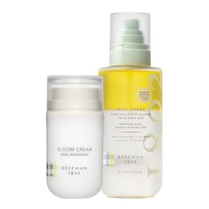 Beekman 1802 Bloom Cream & Milk Shake Toner Duo