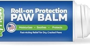 Roll-On Natural Dog Paw Balm ? Lick-Safe Protection