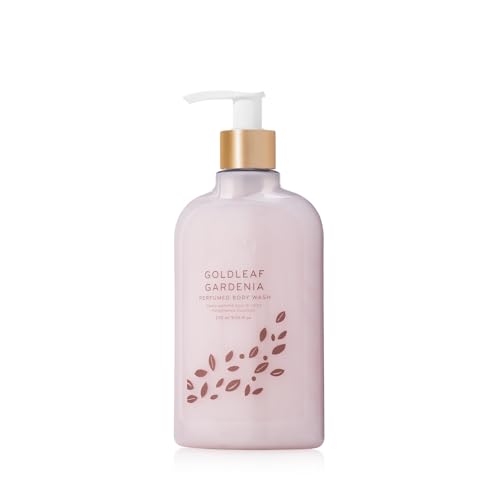 Thymes Goldleaf Gardenia Body Wash with Pump, 9.25 fl oz