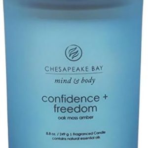 Oak Moss Amber Scent Chesapeake Bay Medium Candle 12oz