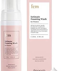 Fem pH Balance Intimate Wash for Sensitive Skin, 200ml