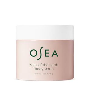 OSEA Pink Himalayan Salt Body Scrub 12 oz ? Vegan Exfoliant
