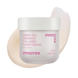Innisfree Green Tea Collagen Cream for Youthful Skin