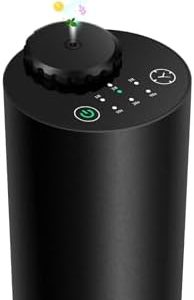 Battery Operated Cordless Essential Oil Diffuser, Black