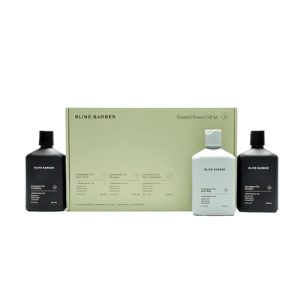 Blind Barber Men?s Shower Gift Set ? Body Wash & Hair Care