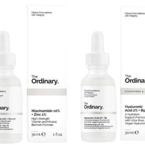 The Ordinary Hyaluronic Acid & Niacinamide Bundle (30ml each)