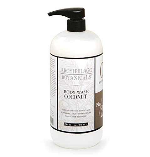 Coconut Body Wash ? Nourishing, Paraben-Free, 33 oz