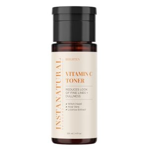 Vitamin C Face Toner with Witch Hazel & Oils, 4 Oz