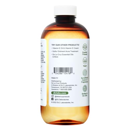 De La Cruz Pure Olive Oil for Hair & Skin 8 Fl Oz - Image 3