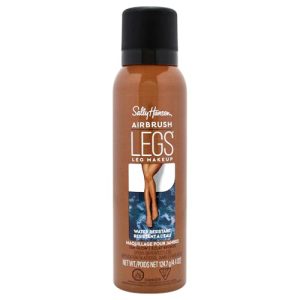 Sally Hansen Airbrush Legs Tan Glow Spray-On Makeup 4.4 oz Medium Coverage for a Flawless Finish