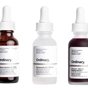 Ordinary Serum Set: Caffeine, AHA, BHA, Niacinamide & Zinc!