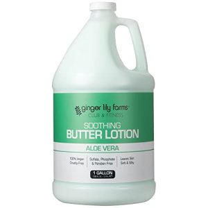 Ginger Lily Farms Vegan Aloe Vera Lotion Refill, 1 Gallon