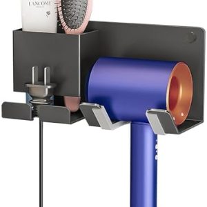 Wall-Mounted Holder for Dyson Supersonic Hair Dryer