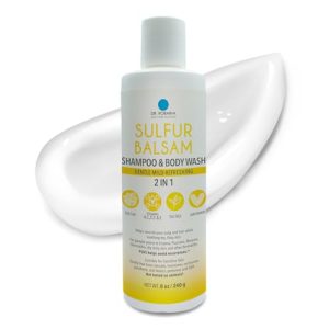 Dr. Robaina Sulfur Shampoo & Body Wash for Psoriasis