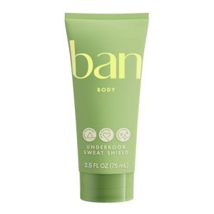 Ban Underboob Sweat Shield Lotion, Unscented, 2.5 Oz