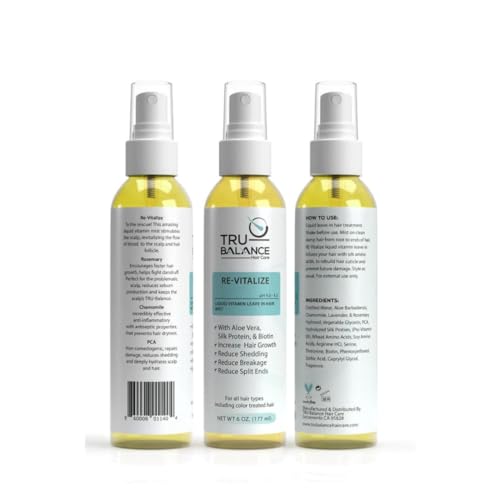 RE-Vitalize Hair Mist: Shine, Repair, Anti-Frizz, 6 oz - Image 2