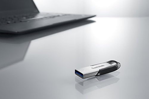 SanDisk 128GB Ultra Flair USB 3.0 Flash Drive, Black - Image 4