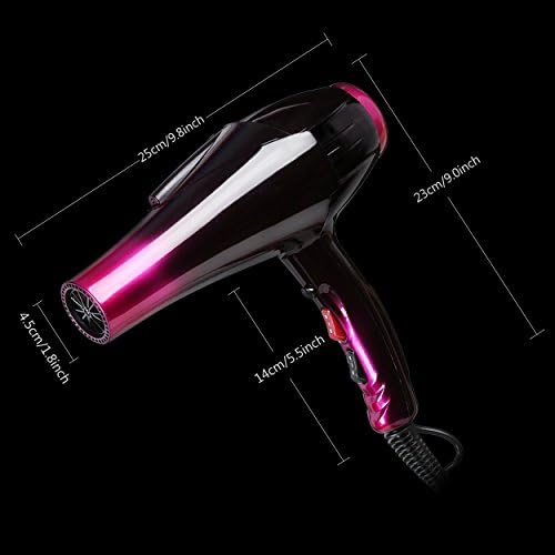 3500W Professional Hair Dryer with Nozzle and Diffuser for Fast Drying and Styling - Image 6