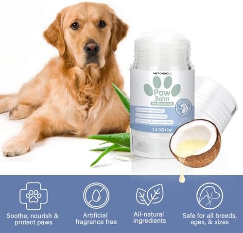 Natural Lick Safe Dog Paw & Nose Balm Soother - Image 3