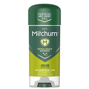 Mitchum Mountain Air Gel Deodorant 3.4 oz, Pack of 3