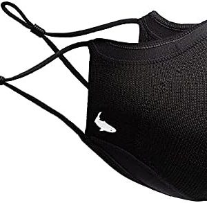 Black Reusable Adjustable Face Mask with SILVERbac Technology for Adults